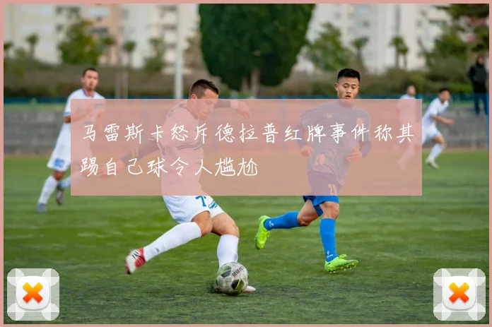 马雷斯卡怒斥德拉普红牌事件称其踢自己球令人尴尬